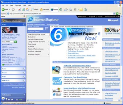 latest internet explorer download for windows xp