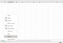 A Step-by-Step Guide on how to Reduce File Size in Excel Microsoft Excel Unhide Sheets